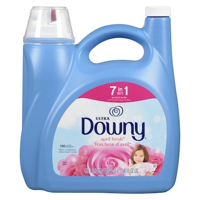 Downy Ultra Laundry Liquid Fabric Softener (Fabric Conditioner), April Fresh, 190 Loads 4.16 l, $0.43/100ml