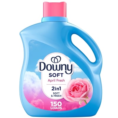 Downy Ultra Laundry Liquid Fabric Softener (Fabric Conditioner), April Fresh, 150 Loads 3.29 l, $0.46/100ml