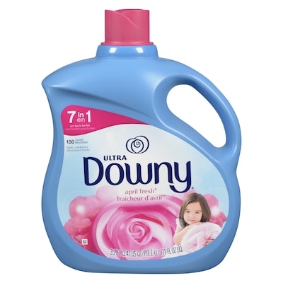 Downy Ultra Laundry Liquid Fabric Softener (Fabric Conditioner), April Fresh, 150 Loads 3.29 l, $0.40/100ml