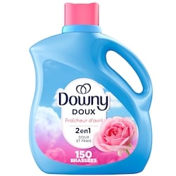 Downy Assouplissant textile liquide, parfum Fraîcheur d’avril 3.29 l, 0,55 $/100ml