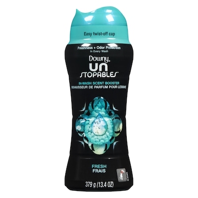 Downy Perles de rehausseur de parfum pour lessive Unstopables, FRAIS  379 g, 3,96 $/100g