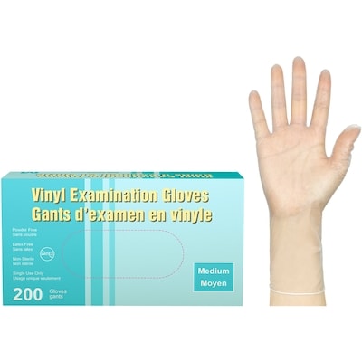 null Gants en vinyle moyen 1 ea, 14,99 $/1ch