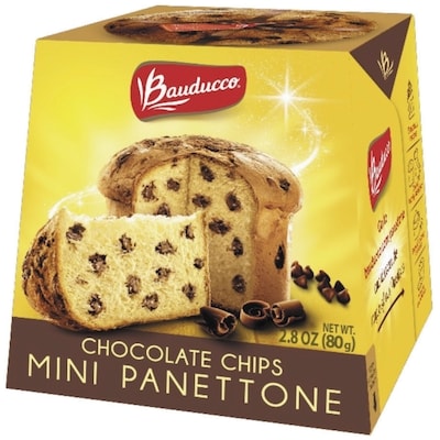 Bauducco Panettone Mini, Chocolate Chips 80 g, $3.74/100g