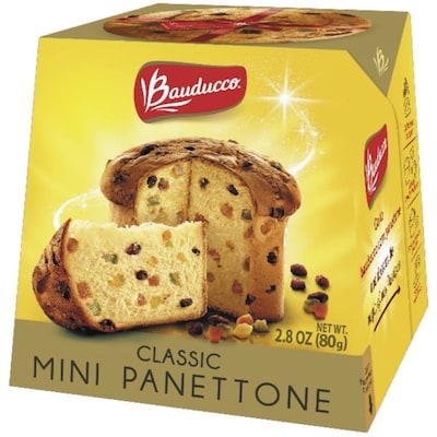 Bauducco Panettone Mini 80 g, $3.74/100g