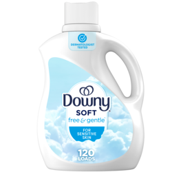 Free & Gentle Liquid Fabric Softener, 120 Loads