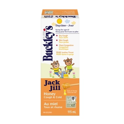 Buckley's Jack & Jill Honey Cough & Cold Syrup 115 ml, $9.12/100ml