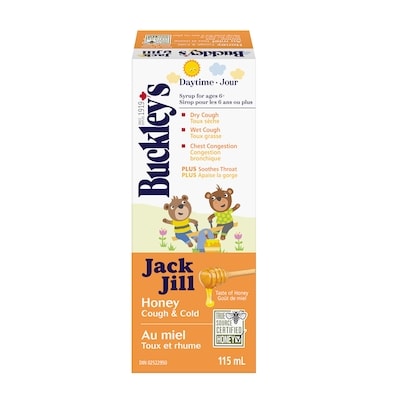 Buckley’s Jack & Jill Au Miel Toux Et Rhume 115 ml, 9,12 $/100ml