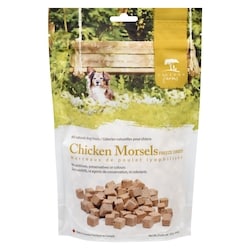 Caledon Farms All Natural Dog Treats Chicken Morsels Freeze Dried 125 g, $8.79/100g