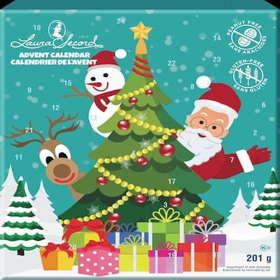 LAURA SECORD Advent Calendar 201 g, $7.96/100g