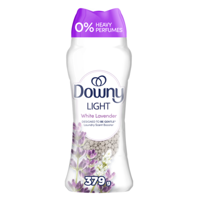Downy Light Laundry Scent Booster Beads for Washer, White Lavender, with No Heavy Perfumes 379 g, $3.96/100g