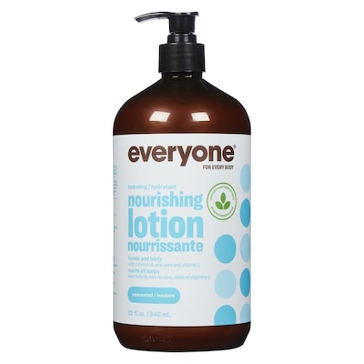 Everyone Nourishing and Hydrating Lotion, Hands and Body, Unscented 946 ml, $1.56/100ml