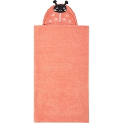 Life at Home Hooded Bath Wrap, LadyBug 1 ea, $20.00/1ea