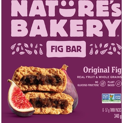 Nature’s Bakery Barres aux figues figues originales 340 g, 2,06 $/100g
