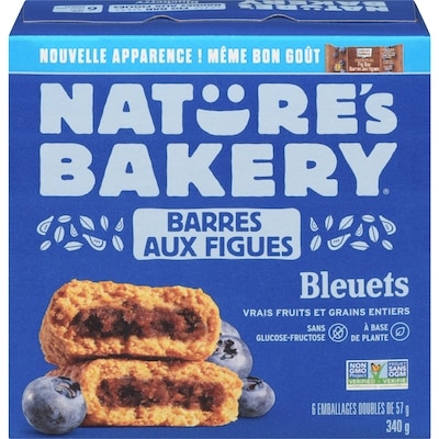 Nature’s Bakery Barres aux figues bleuets 340 g, 2,64 $/100g