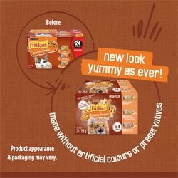 Purina Friskies Chicken Lovers Variety Pack, Wet Cat Food - 3.74