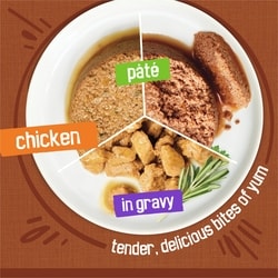 Purina Friskies Chicken Lovers Variety Pack, Wet Cat Food - 3.74