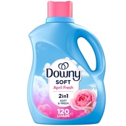 Soft, 2 in 1 Soft and Fresh Liquid Fabric Softener, April Fresh, 120 Loads