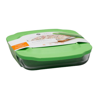 Libbey Baker's Basics 8 x 8 Baking Dish with Lid 1 ea, $10.00/1ea