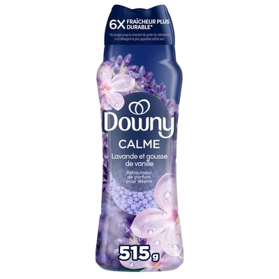 Downy Perles rehausse-parfum pour lessive Infusions, CALM, Lavande apaisante et gousse de vanille  515 g, 3,49 $/100g
