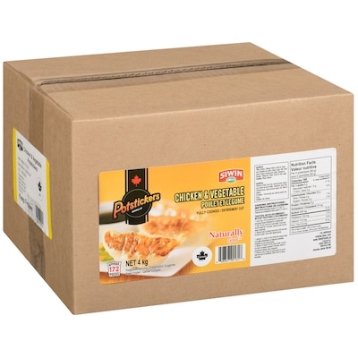 Siwin Potstickers Chicken & Vegetable 4 kg, $1.05/100g