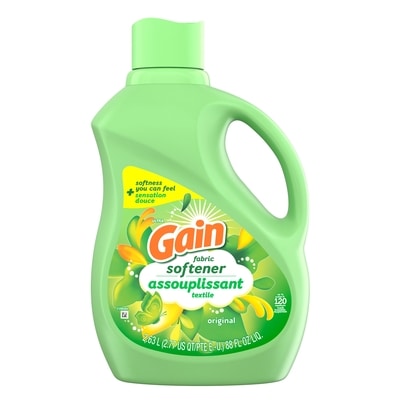 Gain Liquid Fabric Softener, Original Scent, 120 Loads 2.63 l, $0.38/100ml