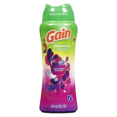 Gain Fireworks In-Wash Scent Booster Beads, Moonlight Breeze 515 g, $3.49/100g