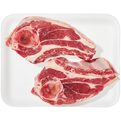 null Tranches d’épaule d’agneau fraîches coupées en magasin, format club 6 pack 19,81 $/1kg 8,99 $/1lb