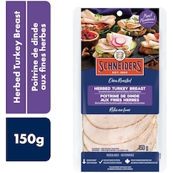 Schneiders Poitrine de dinde aux fines herbes 150 g, 5,33 $/100g