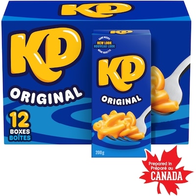 Kraft Original Macaroni And Cheese Dinner 2400 g, $0.58/100g