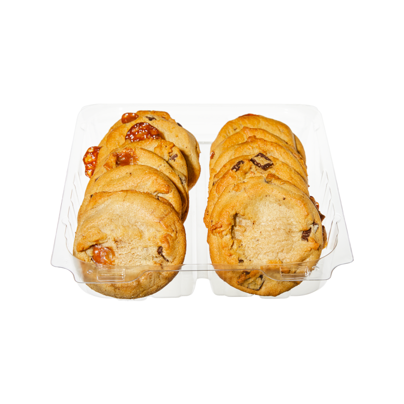 Instore Baked Cookies Salted Caramel Chocolate Chunk, 12 pack