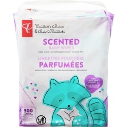 le Choix du Président Lingettes pour bébé, parfum frais, paquet de 300 300 ea, 0,02 $/1ch