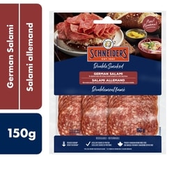 Schneiders German Salami 150 g, $5.00/100g
