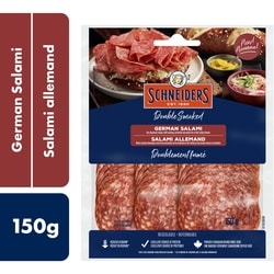 Schneiders Salami allemand 150 g, 6,33 $/100g