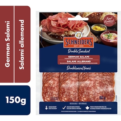 Schneiders Salami allemand 150 g, 5,33 $/100g