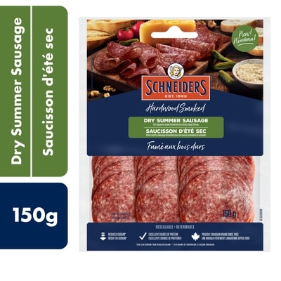 Schneiders Dry Summer Sausage 150 g, $6.53/100g
