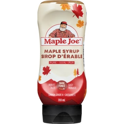 Maple Joe Sirop d'érable 355 ml, 3,10 $/100ml