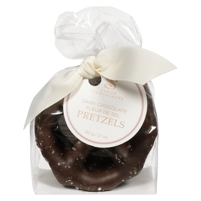 Saxon Chocolates Dark Chocolate Pretzels 60 g, $13.82/100g