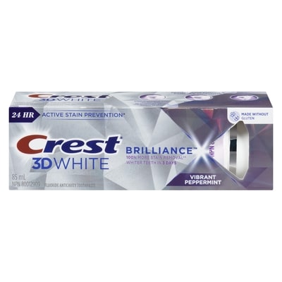 Crest 3D White Toothpaste, Vibrant Peppermint 85 ml, $7.06/100ml