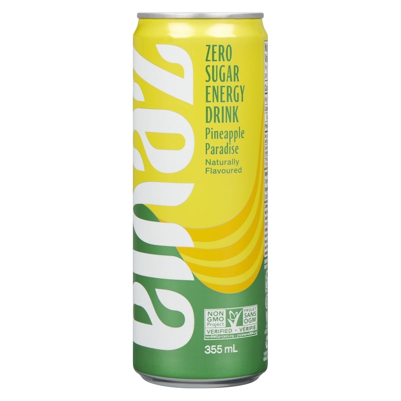 Zero Sugar Energy Drink, Pineapple Paradise