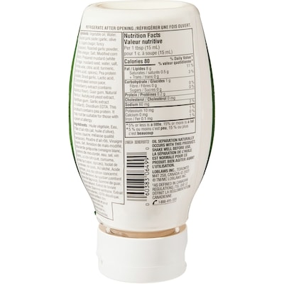 Tartinade style mayo à l’ail à base de plantes