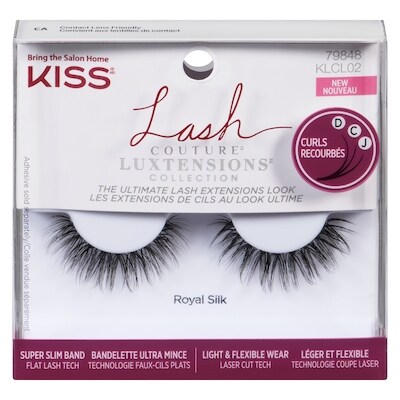 Kiss Luxtensions collection lash couture royal silk 1 ea, 12,99 $/1ch