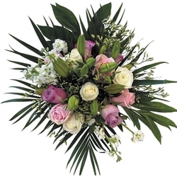null Rose & Lily Bouquet 1 ea, $40.00/1ea