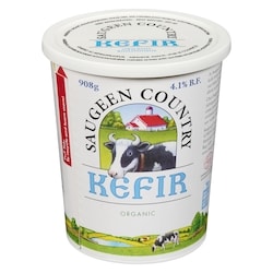 Saugeen Country Kefir Organic 4.1% B.F. 908 g, $0.82/100g