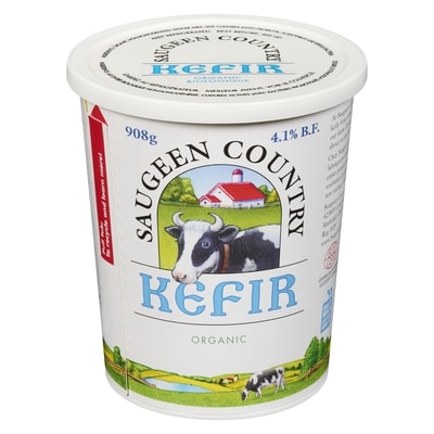 Saugeen Country Kefir Organic 4.1% B.F. 908 g, $0.77/100g