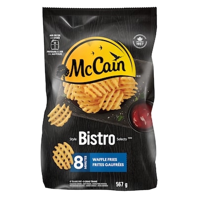McCain Bistro Selectsâ„¢ Waffle Fries - 8 Minute 567 g, $0.51/100g