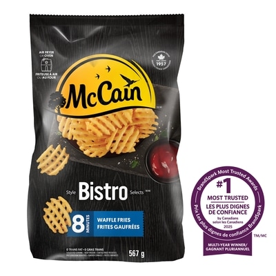 McCain Bistro Selects™ Waffle Fries - 8 Minute 567 g, $0.53/100g