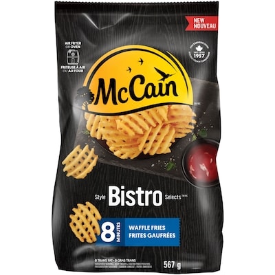 McCain Bistro Selects™ Waffle Fries - 8 Minute 567 g, $0.79/100g