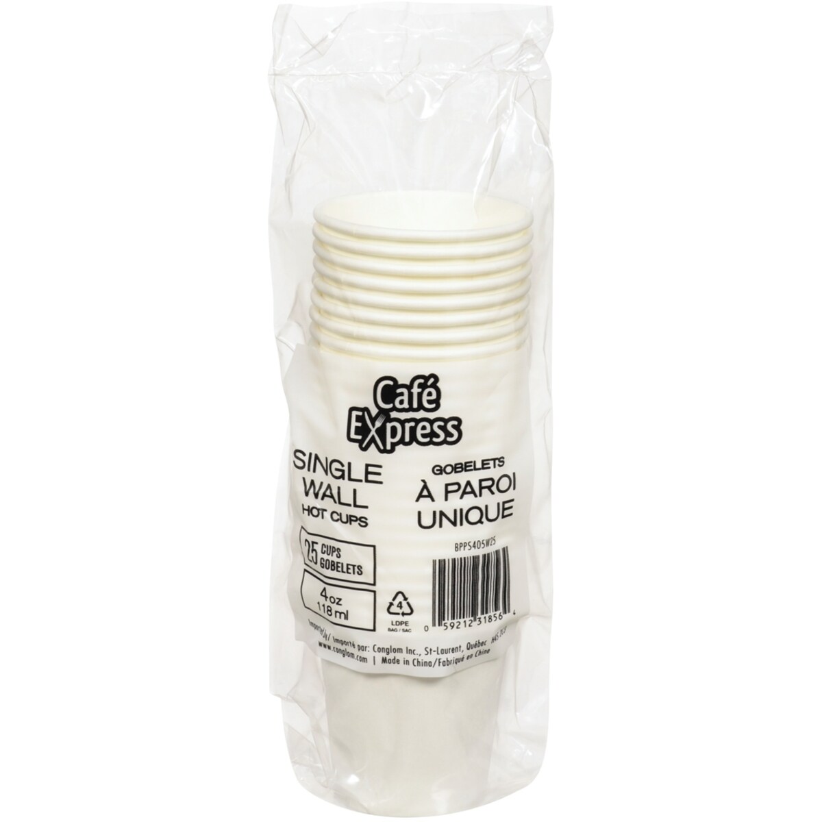 Cafe Escapes Single Wall Cup