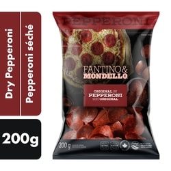 Fantino & Mondello Sliced Dry Pepperoni 200 g, $3.75/100g