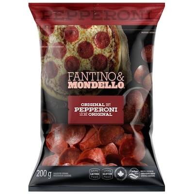 Fantino & Mondello Pepperoni séché en tranches 200 g, 4,00 $/100g